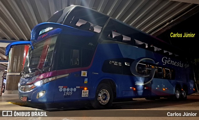 LP Gênesis Bus 1909 na cidade de Cuiabá, Mato Grosso, Brasil, por Carlos Júnior. Número da foto: #12075132.