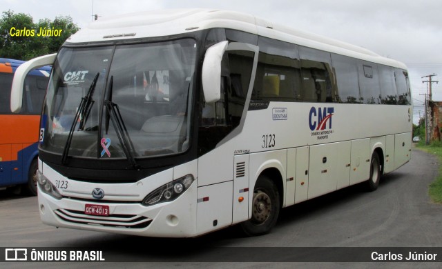 CMT - Consórcio Metropolitano Transportes 3123 na cidade de Cuiabá, Mato Grosso, Brasil, por Carlos Júnior. Número da foto: #12074376.