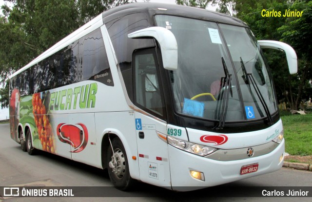 Eucatur - Empresa União Cascavel de Transportes e Turismo 4939 na cidade de Cuiabá, Mato Grosso, Brasil, por Carlos Júnior. Número da foto: #12074817.