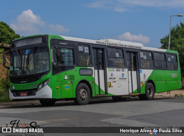 VB Transportes e Turismo 3317 na cidade de Campinas, São Paulo, Brasil, por Henrique Alves de Paula Silva. Número da foto: #12075223.
