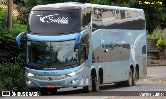 Expresso Satélite Norte 18012 na cidade de Cuiabá, Mato Grosso, Brasil, por Carlos Júnior. Número da foto: #12074799.