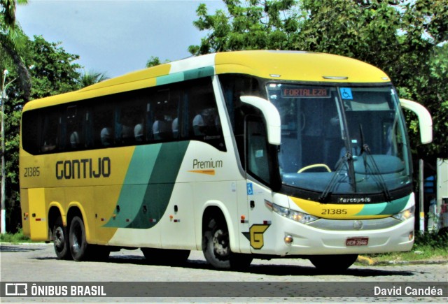 Empresa Gontijo de Transportes 21385 na cidade de Fortaleza, Ceará, Brasil, por David Candéa. Número da foto: #12074583.
