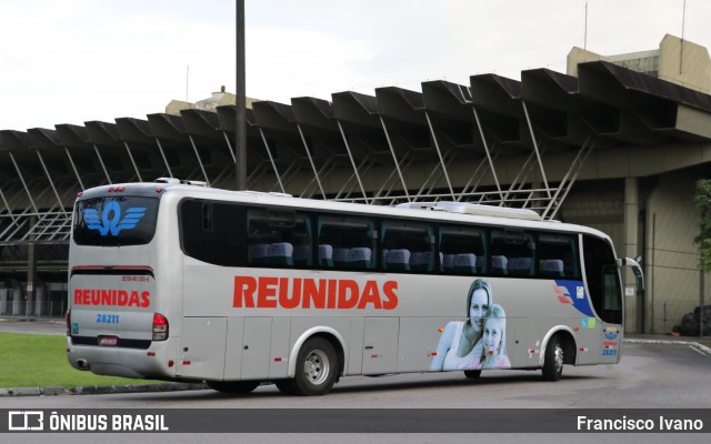 Reunidas Transportes Coletivos 28211 na cidade de Florianópolis, Santa Catarina, Brasil, por Francisco Ivano. Número da foto: #12075769.