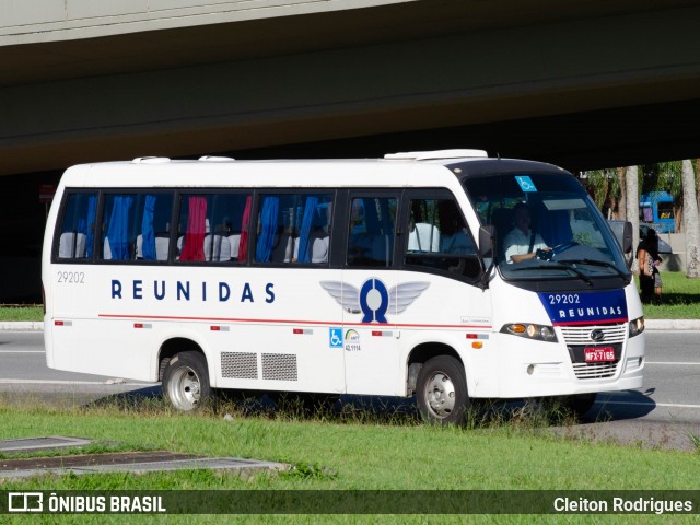 Reunidas Transportes Coletivos 29202 na cidade de Florianópolis, Santa Catarina, Brasil, por Cleiton Rodrigues. Número da foto: #12074421.