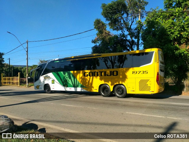 Empresa Gontijo de Transportes 19735 na cidade de Ipatinga, Minas Gerais, Brasil, por Celso ROTA381. Número da foto: #12073346.