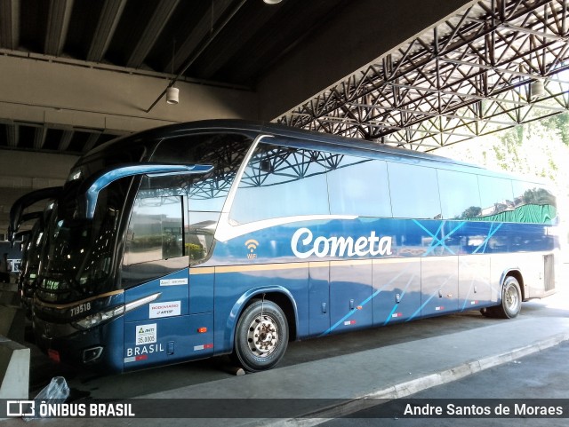 Viação Cometa 719518 na cidade de Santos, São Paulo, Brasil, por Andre Santos de Moraes. Número da foto: #12078348.