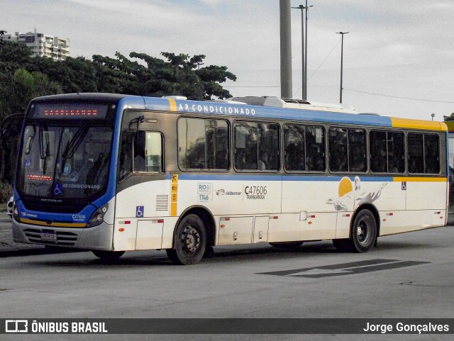 Viação Redentor C47606 na cidade de Rio de Janeiro, Rio de Janeiro, Brasil, por Jorge Gonçalves. Número da foto: #12078841.
