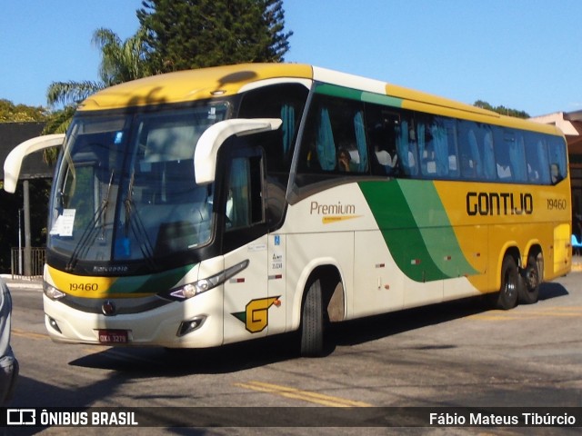 Empresa Gontijo de Transportes 19460 na cidade de Três Corações, Minas Gerais, Brasil, por Fábio Mateus Tibúrcio. Número da foto: #12077741.