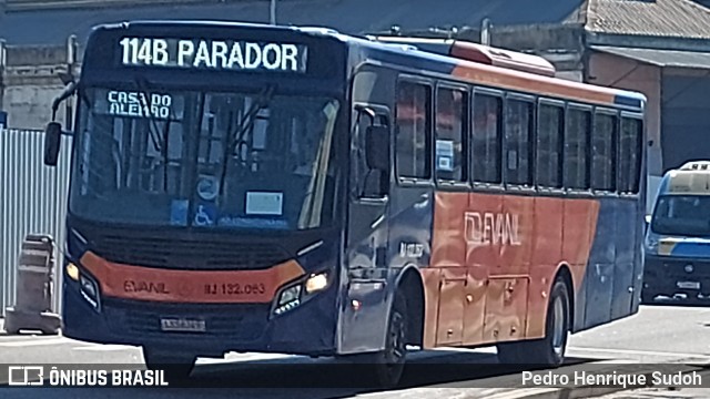 Evanil Transportes e Turismo RJ 132.063 na cidade de Rio de Janeiro, Rio de Janeiro, Brasil, por Pedro Henrique Sudoh. Número da foto: #12076816.
