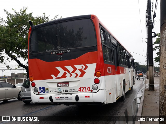 Real Alagoas de Viação 4210 na cidade de Maceió, Alagoas, Brasil, por Luiz Fernando. Número da foto: #12078108.