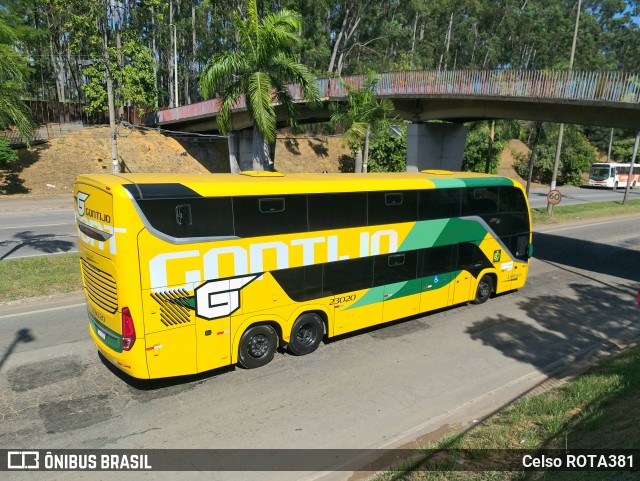 Empresa Gontijo de Transportes 23020 na cidade de Ipatinga, Minas Gerais, Brasil, por Celso ROTA381. Número da foto: #12077550.