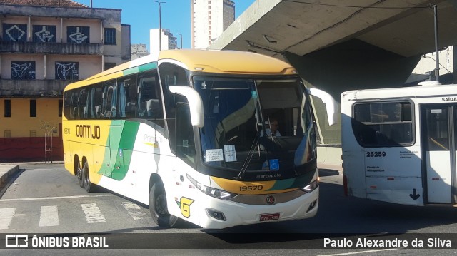 Empresa Gontijo de Transportes 19570 na cidade de Belo Horizonte, Minas Gerais, Brasil, por Paulo Alexandre da Silva. Número da foto: #12077494.