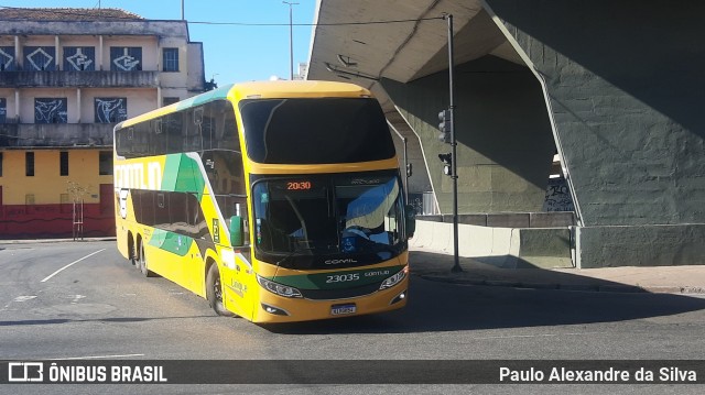 Empresa Gontijo de Transportes 23035 na cidade de Belo Horizonte, Minas Gerais, Brasil, por Paulo Alexandre da Silva. Número da foto: #12077478.
