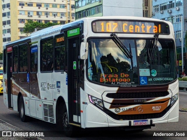 Erig Transportes > Gire Transportes A63523 na cidade de Rio de Janeiro, Rio de Janeiro, Brasil, por Anderson José. Número da foto: #12077391.