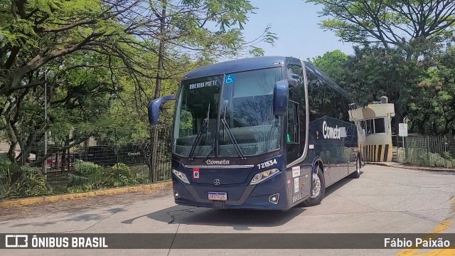Viação Cometa 721534 na cidade de São Paulo, São Paulo, Brasil, por Fábio Paixão. Número da foto: #12077804.