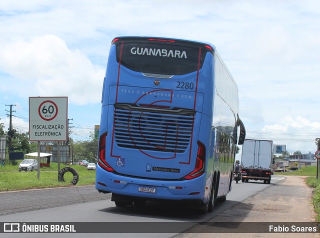 Expresso Guanabara 2280 na cidade de Benevides, Pará, Brasil, por Fabio Soares. Número da foto: #12076618.