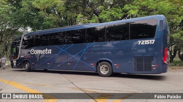 Viação Cometa 721517 na cidade de São Paulo, São Paulo, Brasil, por Fábio Paixão. Número da foto: #12077786.