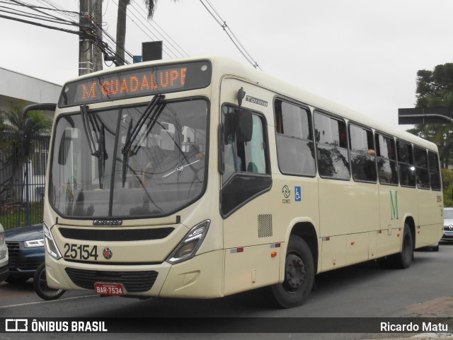 Viação Castelo Branco 25154 na cidade de Curitiba, Paraná, Brasil, por Ricardo Matu. Número da foto: #12077029.