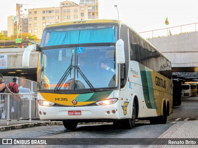 Empresa Gontijo de Transportes 14315 na cidade de Belo Horizonte, Minas Gerais, Brasil, por Renato Brito. Número da foto: #12077414.