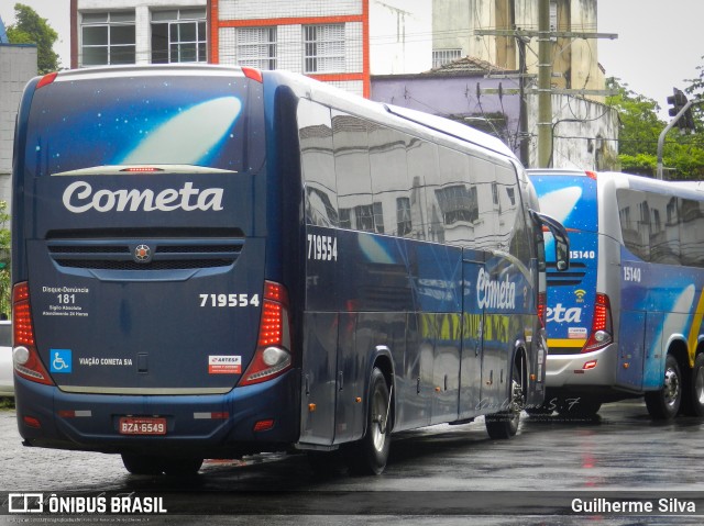 Viação Cometa 719554 na cidade de Santos, São Paulo, Brasil, por Guilherme Silva. Número da foto: #12077949.