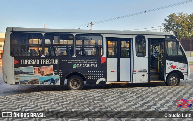 Trectur 1104 na cidade de Três Corações, Minas Gerais, Brasil, por Claudio Luiz. Número da foto: #12077757.