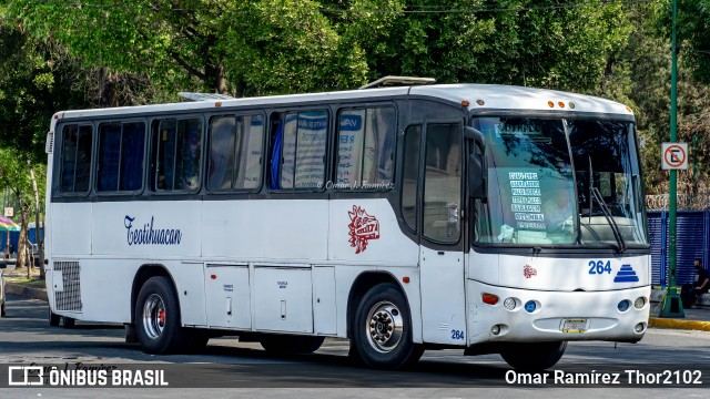 Autobuses Teotihuacan 264 na cidade de Gustavo A. Madero, Ciudad de México, México, por Omar Ramírez Thor2102. Número da foto: #12076860.