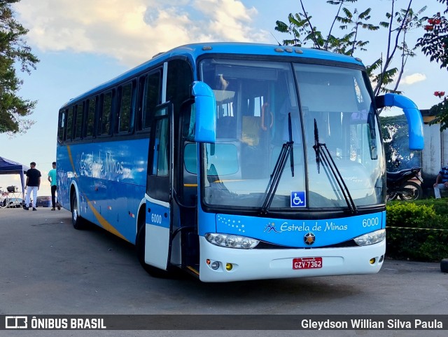 Estrela de Minas Viagens e Turismo 6000 na cidade de Entre Rios de Minas, Minas Gerais, Brasil, por Gleydson Willian Silva Paula. Número da foto: #12078068.