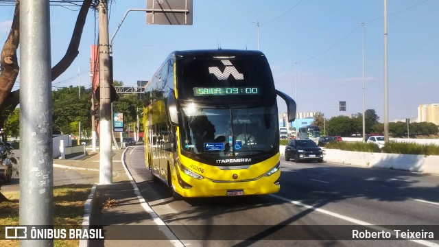 Viação Nova Itapemirim 40206 na cidade de São Paulo, São Paulo, Brasil, por Roberto Teixeira. Número da foto: #12077320.