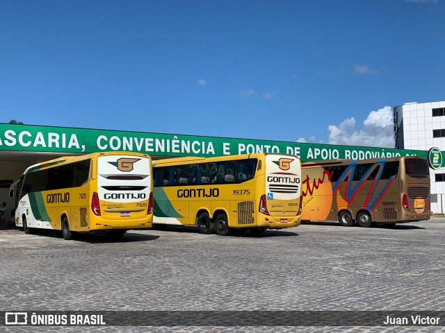 Empresa Gontijo de Transportes 7125 na cidade de Eunápolis, Bahia, Brasil, por Juan Victor. Número da foto: #12076957.