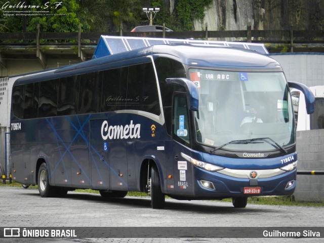 Viação Cometa 719614 na cidade de Santos, São Paulo, Brasil, por Guilherme Silva. Número da foto: #12077938.