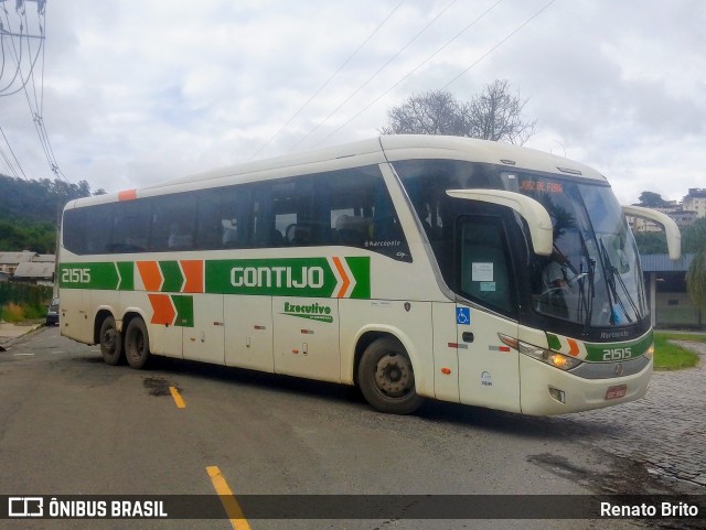 Empresa Gontijo de Transportes 21515 na cidade de Juiz de Fora, Minas Gerais, Brasil, por Renato Brito. Número da foto: #12078840.