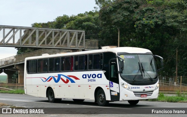 AVOA - Auto Viação Ourinhos Assis 24236 na cidade de Ourinhos, São Paulo, Brasil, por Francisco Ivano. Número da foto: #12076754.
