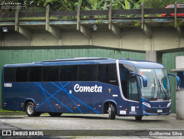 Viação Cometa 721532 na cidade de Santos, São Paulo, Brasil, por Guilherme Silva. Número da foto: #12077961.