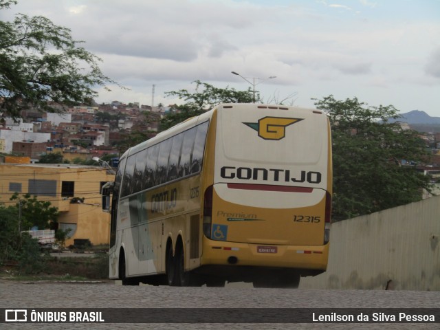 Empresa Gontijo de Transportes 12315 na cidade de Caruaru, Pernambuco, Brasil, por Lenilson da Silva Pessoa. Número da foto: #12077598.