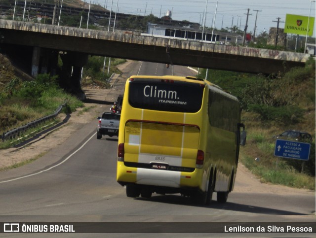 Viação Itapemirim 8835 na cidade de Caruaru, Pernambuco, Brasil, por Lenilson da Silva Pessoa. Número da foto: #12077737.