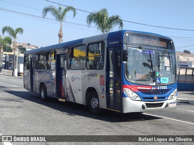 ATT - Alto Tietê Transportes 47.095 na cidade de Itaquaquecetuba, São Paulo, Brasil, por Rafael Lopes de Oliveira. Número da foto: #12075855.