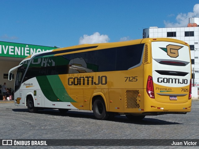 Empresa Gontijo de Transportes 7125 na cidade de Eunápolis, Bahia, Brasil, por Juan Victor. Número da foto: #12076010.