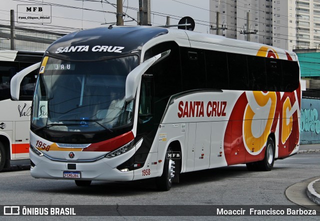 Viação Santa Cruz 1958 na cidade de São Paulo, São Paulo, Brasil, por Moaccir  Francisco Barboza. Número da foto: #12076631.