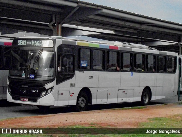 Expresso Recreio 12214 na cidade de Rio de Janeiro, Rio de Janeiro, Brasil, por Jorge Gonçalves. Número da foto: #12078831.