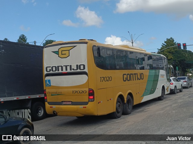 Empresa Gontijo de Transportes 17020 na cidade de Eunápolis, Bahia, Brasil, por Juan Victor. Número da foto: #12078806.