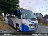 Buses Vipu-Ray HJSV83 na cidade de Villarrica, Cautín, Araucanía, Chile, por Benjamín Tomás Lazo Acuña. Número da foto: #:id.