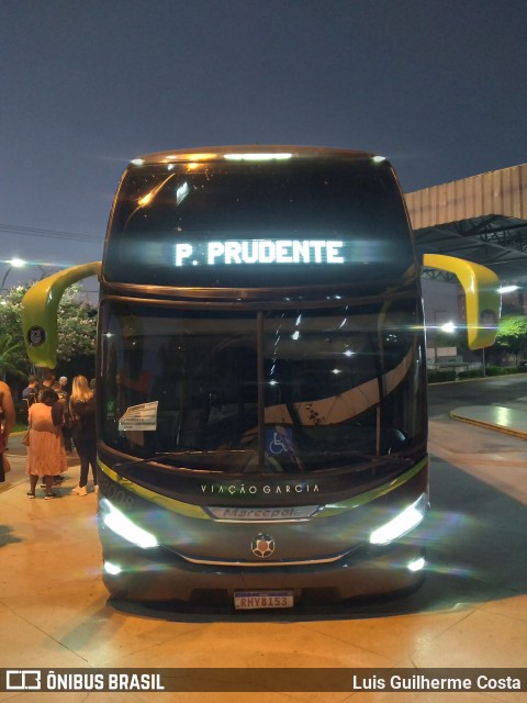 Viação Garcia 88008 na cidade de Presidente Prudente, São Paulo, Brasil, por Luis Guilherme Costa. Número da foto: #12079862.