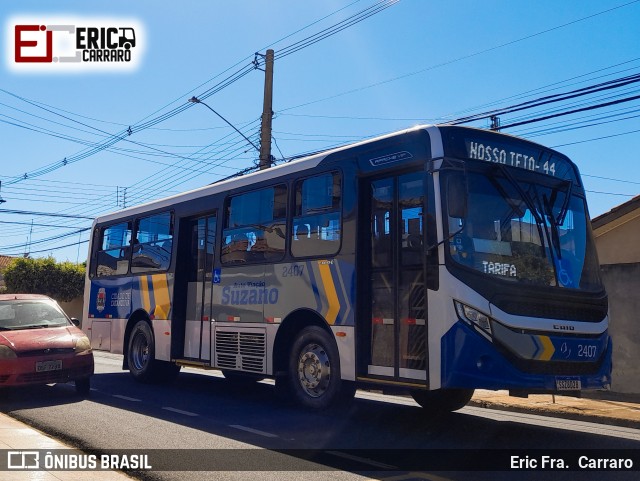 Auto Viação Suzano 2407 na cidade de Catanduva, São Paulo, Brasil, por Eric Fra.  Carraro. Número da foto: #12081261.