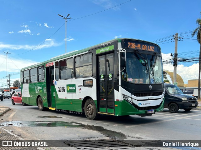 Expresso Caribus Transportes 3096 na cidade de Cuiabá, Mato Grosso, Brasil, por Daniel Henrique. Número da foto: #12079192.