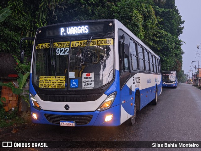 Transportes Águas Lindas BL-92205 na cidade de Ananindeua, Pará, Brasil, por Silas Bahia Monteiro. Número da foto: #12078908.