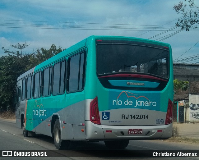 Expresso Rio de Janeiro RJ 142.014 na cidade de São Gonçalo, Rio de Janeiro, Brasil, por Christiano Albernaz. Número da foto: #12079166.