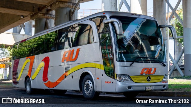 AU - Autobuses Unidos 5500 na cidade de Venustiano Carranza, Ciudad de México, México, por Omar Ramírez Thor2102. Número da foto: #12080148.
