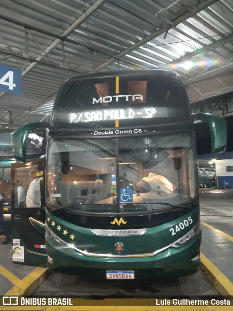 Viação Motta 24005 na cidade de Presidente Prudente, São Paulo, Brasil, por Luis Guilherme Costa. Número da foto: #12079766.