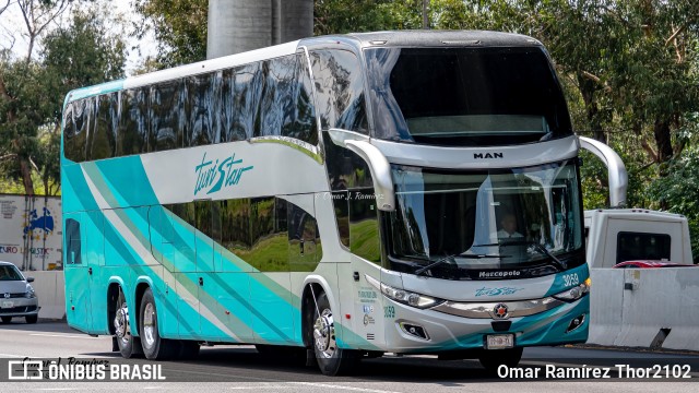 Turistar 3059 na cidade de Tlalpan, Ciudad de México, México, por Omar Ramírez Thor2102. Número da foto: #12080133.