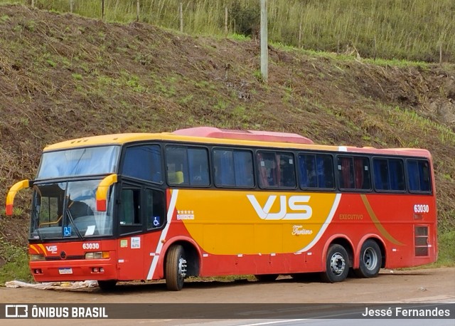 VJS Turismo 63030 na cidade de Congonhas, Minas Gerais, Brasil, por Jessé Fernandes. Número da foto: #12078953.